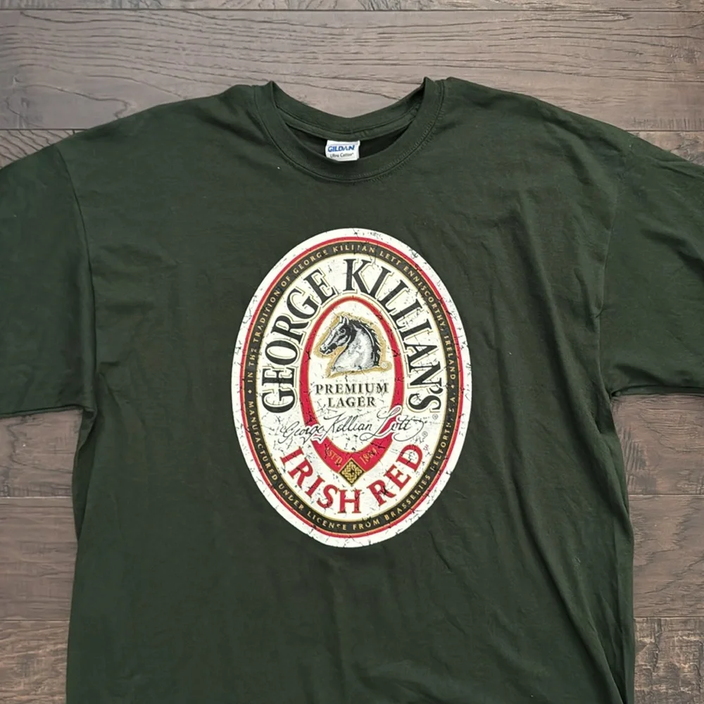 George Killian’s Irish Red Green T-Shirt Men’s XL New - Picture 2 of 5